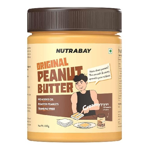 1 - Nutrabay Foods Original Peanut Butter, 400 g Creamy