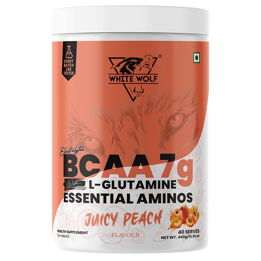 White Wolf BCAA 7g, 0.97 lb 40 Servings Juicy Peach-picture-25