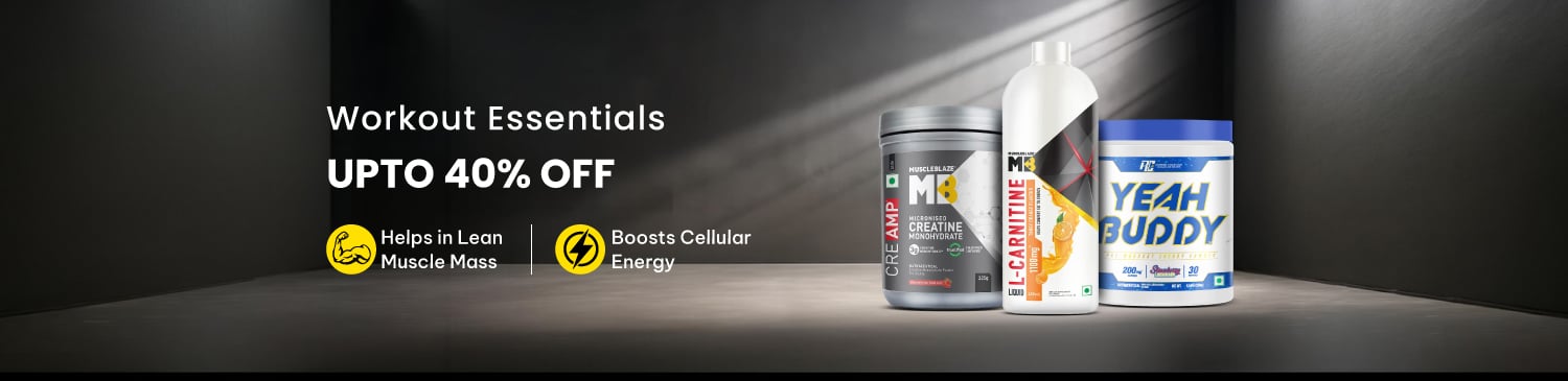 PL Workout Essentials | upto to 40% Off