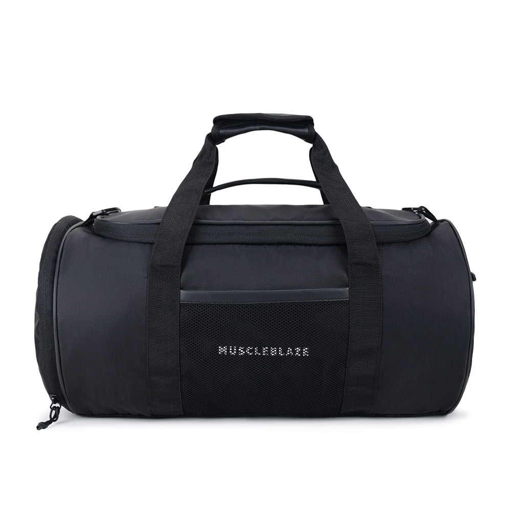 2 - MuscleBlaze Pro Training Duffle Bag,  Black 30 L