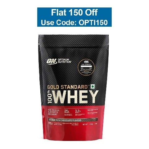 ON (Optimum Nutrition) Gold Standard 100% Whey Protein,  1 lb  Double Rich Chocolate 