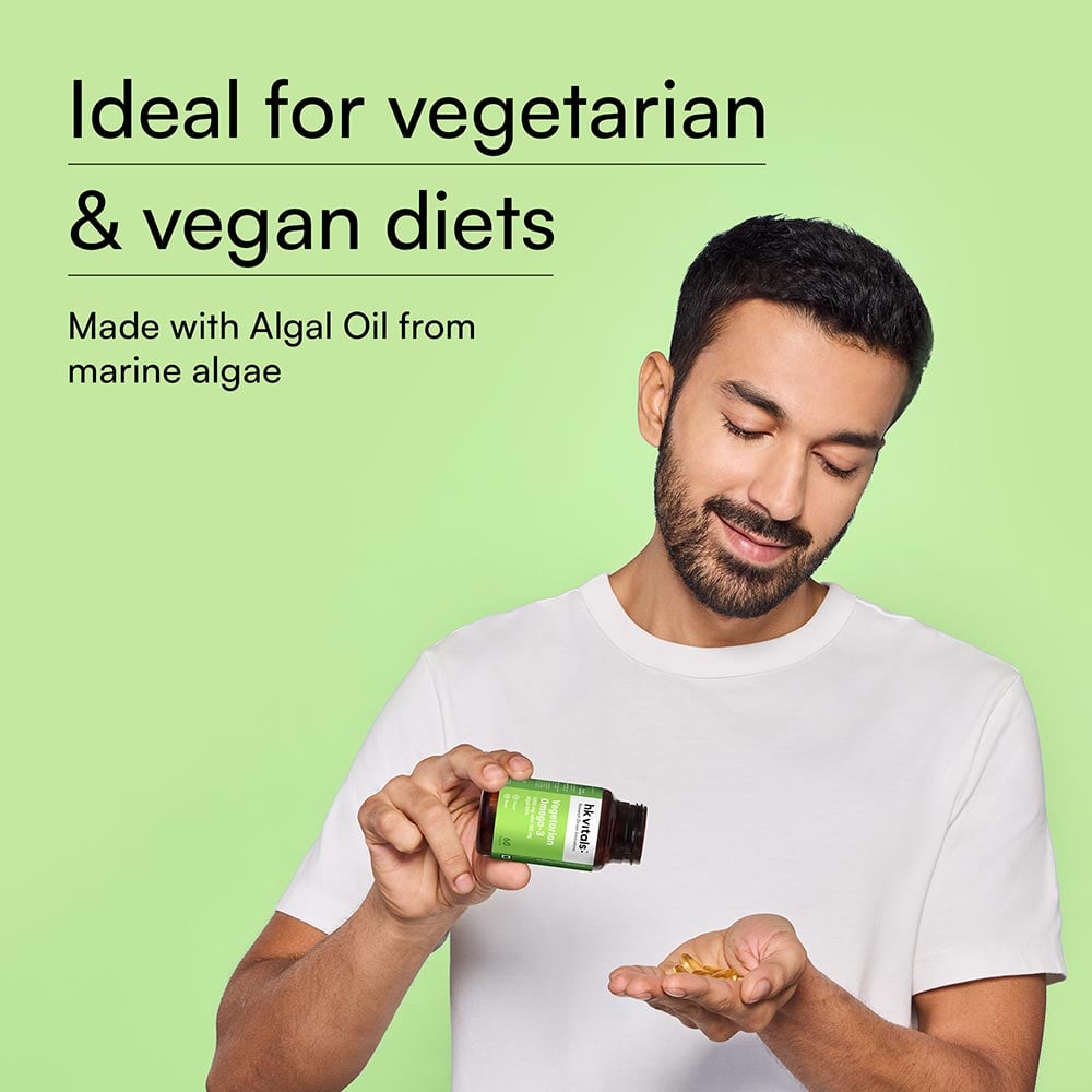 6 - HK Vitals Veg Omega 3 1000mg,  60 tablet(s)