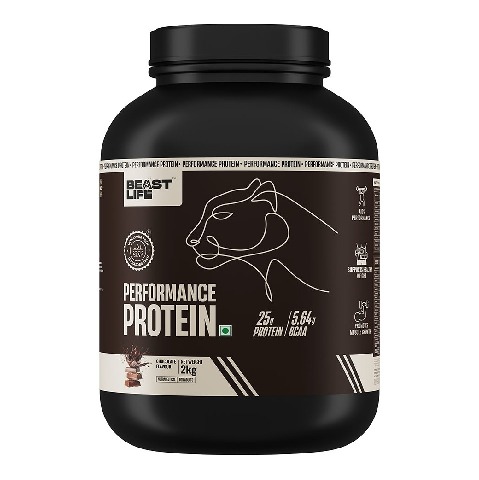 1 - BeastLife Performance Protein, 4.4 lb Chocolate