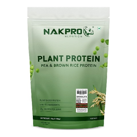 1 - Nakpro Plant Protein, 2.2 lb Chocolate