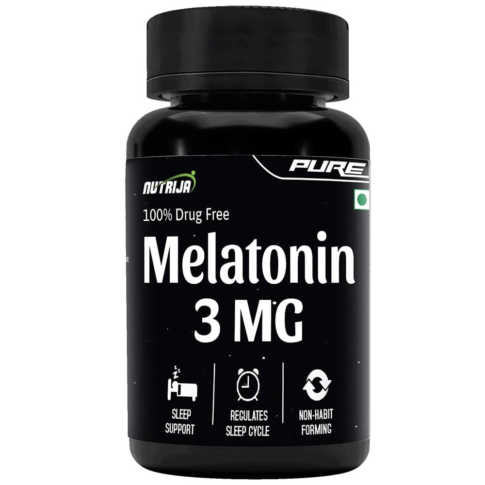 NutriJa Melatonin 3mg, 60 capsules Unflavoured-picture-4