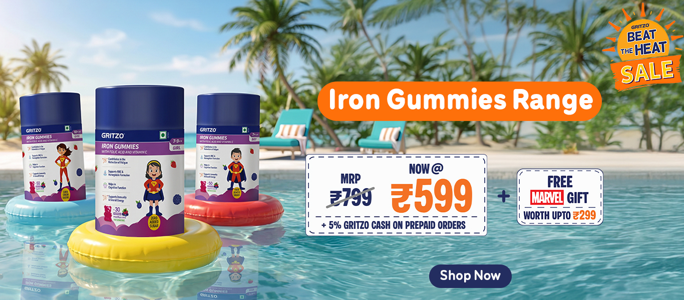 Iron Gummies - Grab @ 599 + Free marvel gift