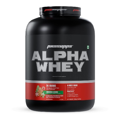 1 - ProSupps Alpha Whey Blend,  4.36 lb  Christmas Cookies 