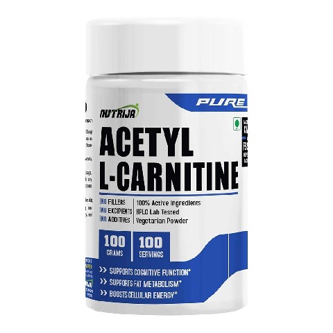 1 - NutriJa Acetyl L-Carnitine 1000mg, 100 g Unflavoured