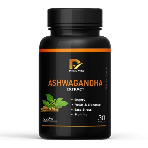 1 - PRIME VITA Ashwagandha Extract 1000mg, 30 capsules