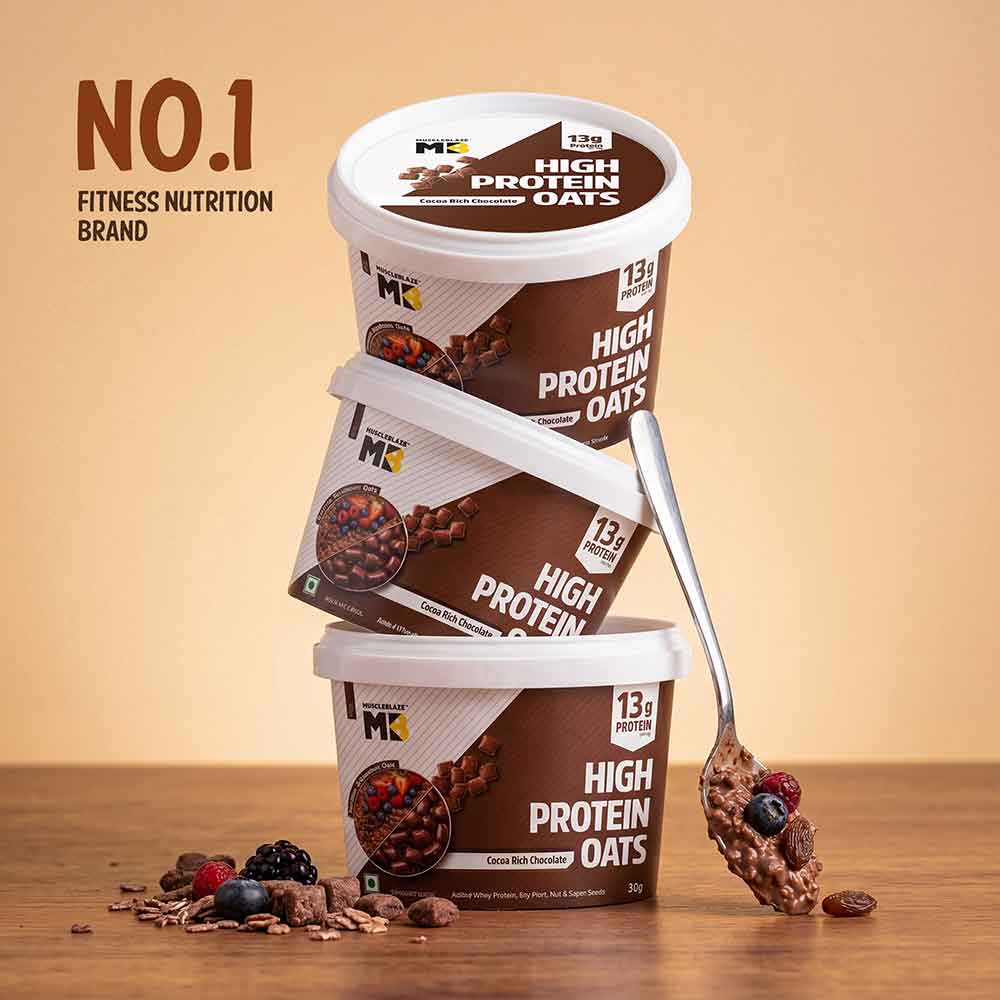 High Protein Oats&nbsp;50g x 6 Pack Cocoa Rich Chocolate