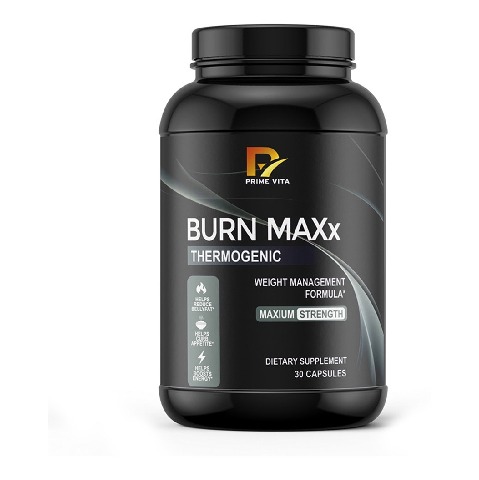 1 - PRIME VITA Burn Maxx Thermogenic,  30 capsules  Unflavoured 