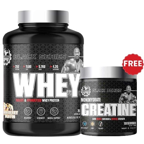 Dexter Jackson Black Series Whey,  5 lb  Blueberry Muffine 