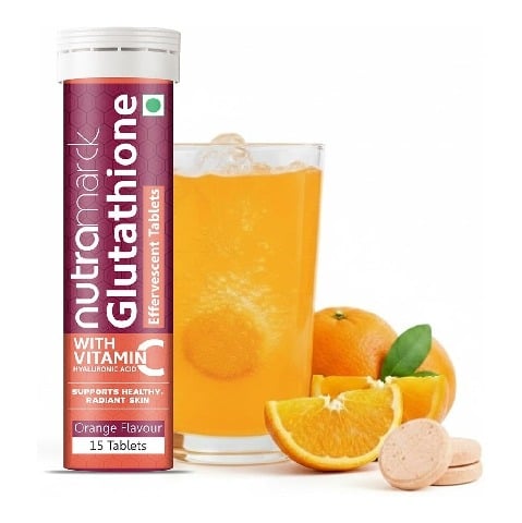 1 - NutraMarck Glutathione Effervescent, Orange 15 tablet(s)