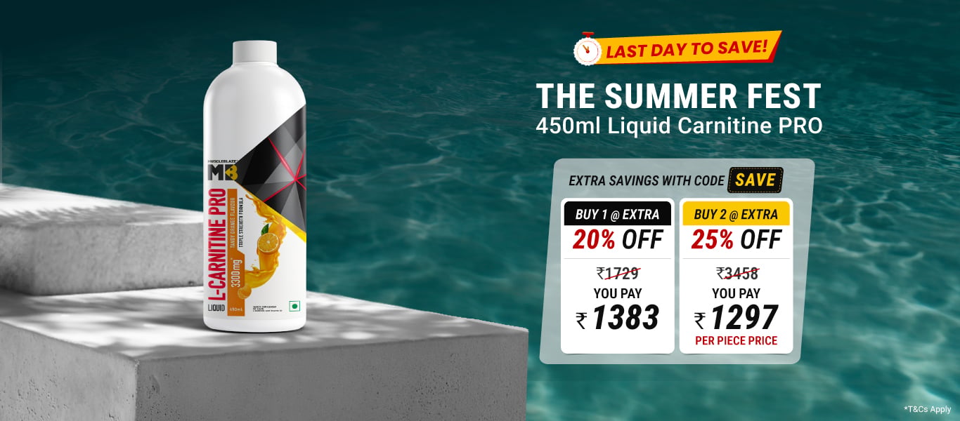 Last Day to Save: 450ml Liquid Carnitine Pro - Buy 1 @ Extra 20% & Buy 2 @ Extra 25% Off W/Code: SAVE