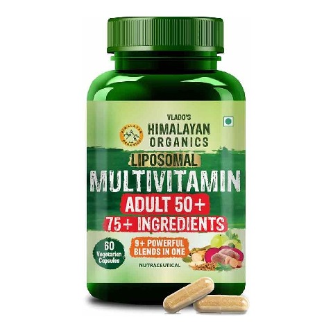 1 - Vlado's Himalayan Organics Liposomal Multivitamin Adult 50+, 60 veggie capsule(s) Natural