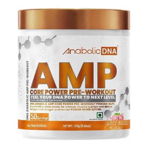 1 - Anabolic DNA AMP Core Power Pre-Workout,  0.716 lb  Spicy Guava 
