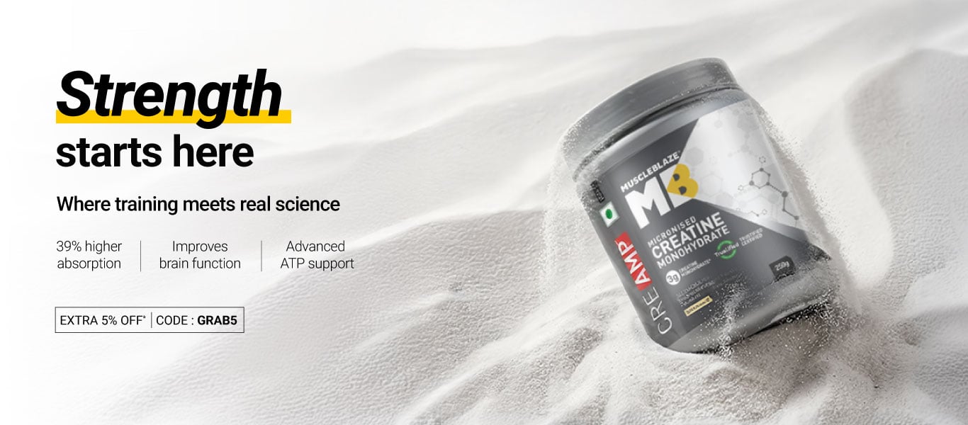 Creatine CreAMP Range - Extra 5% Off, Code: GRAB5