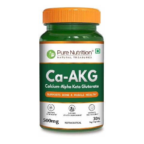 1 - Pure Nutrition Ca-AKG 500mg, 30 veggie capsule(s) Unflavoured