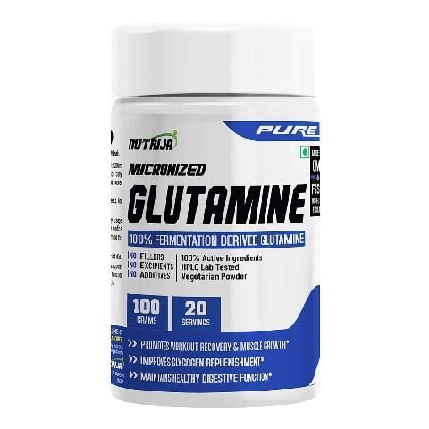1 - NutriJa Micronized Glutamine,  0.22 lb  Unflavoured 