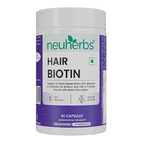 1 - Neuherbs Hair Biotin, 60 capsules Unflavoured