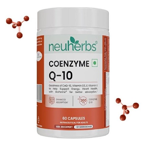 1 - Neuherbs Coenzyme Q10,  60 capsules 