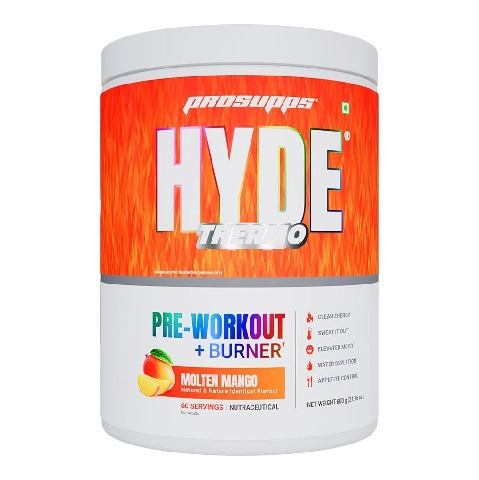 1 - ProSupps Hyde Thermo Pre-Workout + Burner,  1.32 lb  Molten Mango 