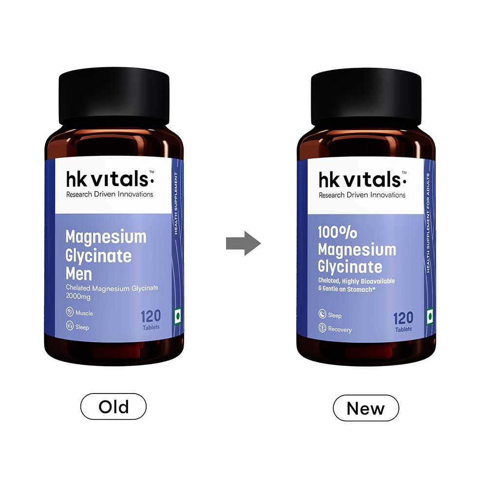 13 - HK Vitals 100% Magnesium Glycinate,  120 tablet(s)