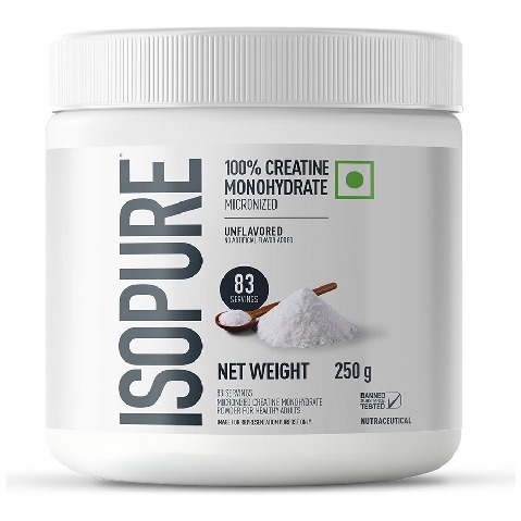 1 - Isopure 100% Creatine Monohydrate,  Unflavoured  0.55 lb 