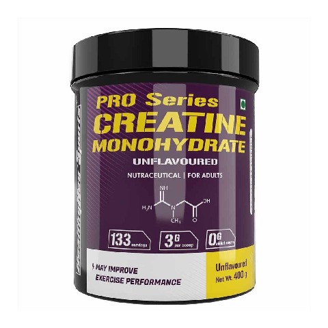 1 - HealthyHey Sports Creatine Monohydrate,  Unflavoured  0.88 lb 