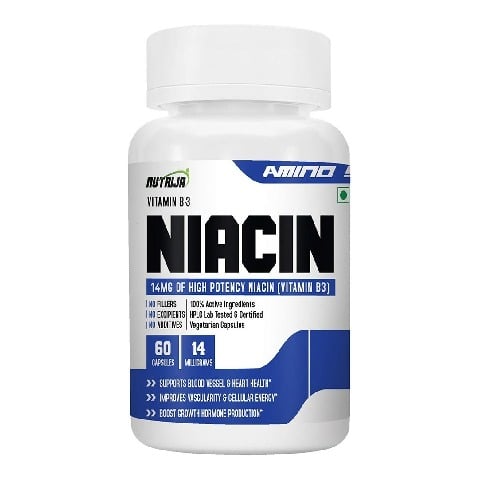 1 - NutriJa Niacin 14mg, Unflavoured 60 capsules