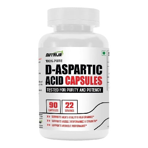 1 - NutriJa D-Aspartic Acid (DAA), 90 capsules Unflavoured