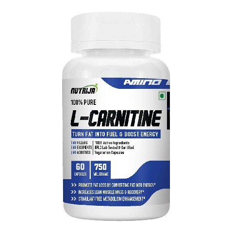 1 - NutriJa L-Carnitine 750mg, 60 capsules Unflavoured