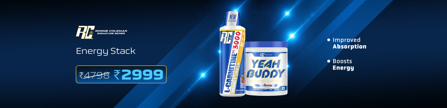 Ronnie Coleman Energy Stack | Rs. 2999 Only