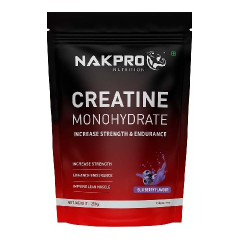 1 - Nakpro Creatine Monohydrate, Blueberry 0.55 lb