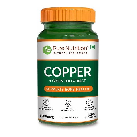 1 - Pure Nutrition Copper, 120 veggie capsule(s)
