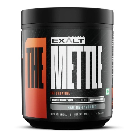 1 - Exalt Supps The Mettle Tri Creatine, Raw Unflavoured 0.66 lb