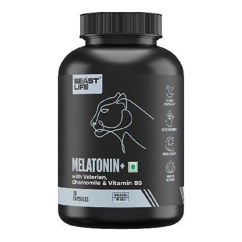 1 - BeastLife Melatonin+, 30 capsules Unflavoured