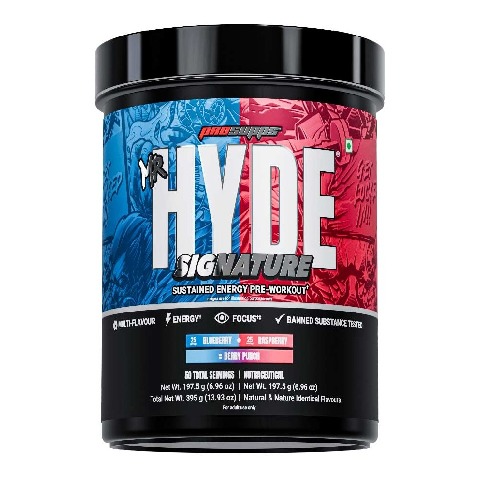 1 - ProSupps Hyde Signature Pre Workout, 0.87 lb Dual Tub - Berry Punch