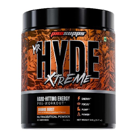 1 - ProSupps Hyde Xtreme Pre Workout,  0.53 lb  Orange Burst 