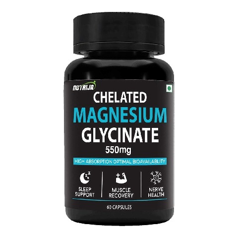 1 - NutriJa Magnesium Glycinate 550mg, Unflavoured 60 capsules