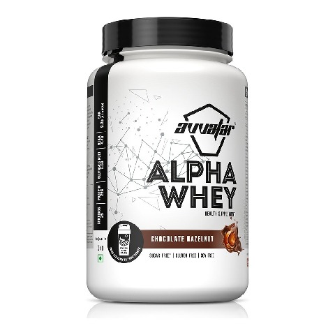 1 - Avvatar Alpha Whey, 2.2 lb Chocolate Hazelnut