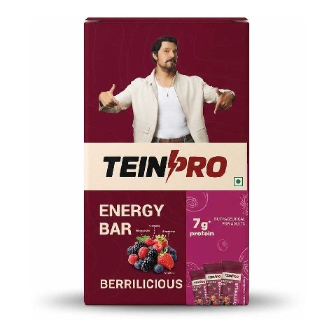 1 - TeinPro Energy Bar,  4 bar(s)  Berrilicious 