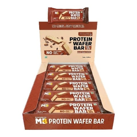1 - MuscleBlaze Protein Wafer,  10 bar(s)  Blue Tokai Coffee 