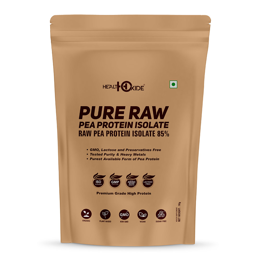 Health Oxide Pea Protein Isolate 85%, 2.2 lb Unflavoured-image-1