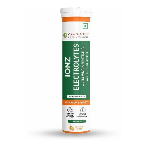 1 - Pure Nutrition Ionz Electrolytes,  20 tablet(s)  Moroccan Orange 