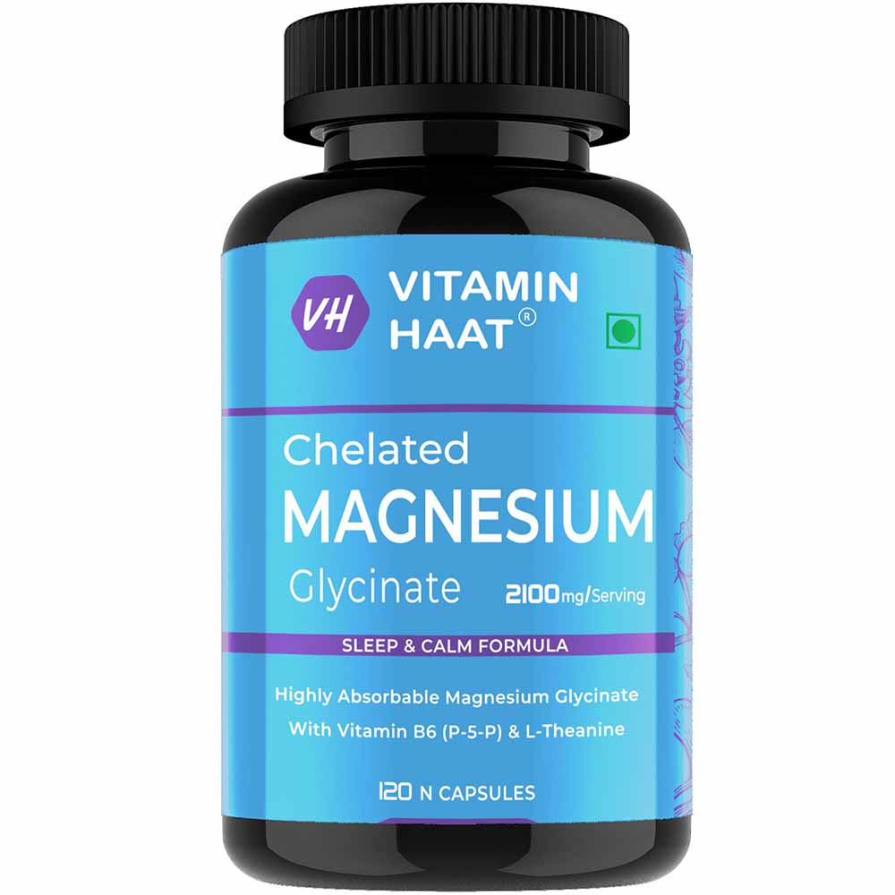 Vitaminhaat Magnesium Glycinate, Unflavoured 120 capsules-image-2