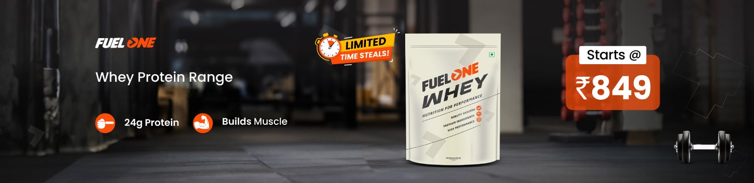 Fuel one Whey Protein Range | Starts @ 849 | Clearance Sale