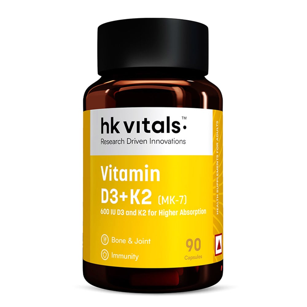 HK Vitals Vitamin D3, 90 capsules