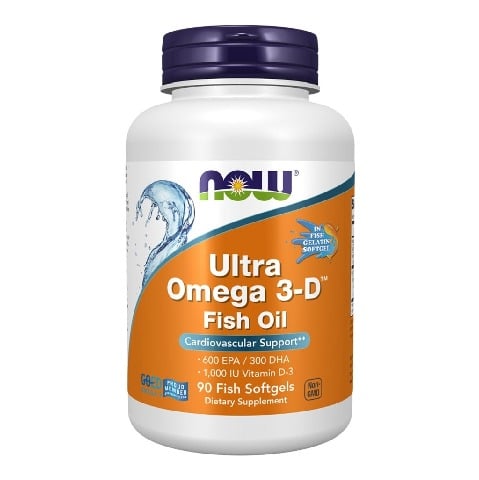 1 - Now Ultra Omega 3-D, 90 softgels
