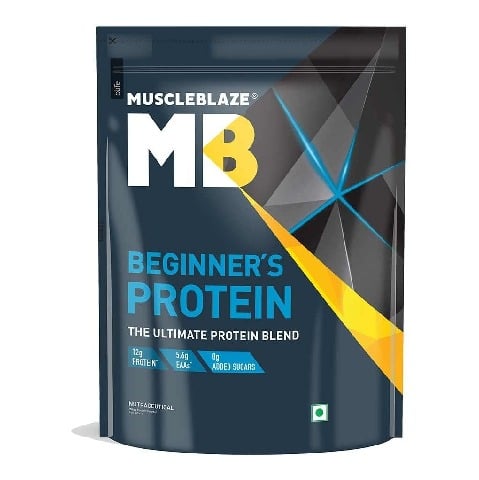2 - MuscleBlaze Beginner's Protein Powders (Old MRP), 4.4 lb Chocolate